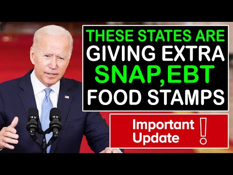 EXTRA SNAP, EBT Food Stamps Approved & Coming in June 2022 | P-EBT Update 2022